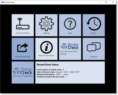 RouterCheck Dashboard